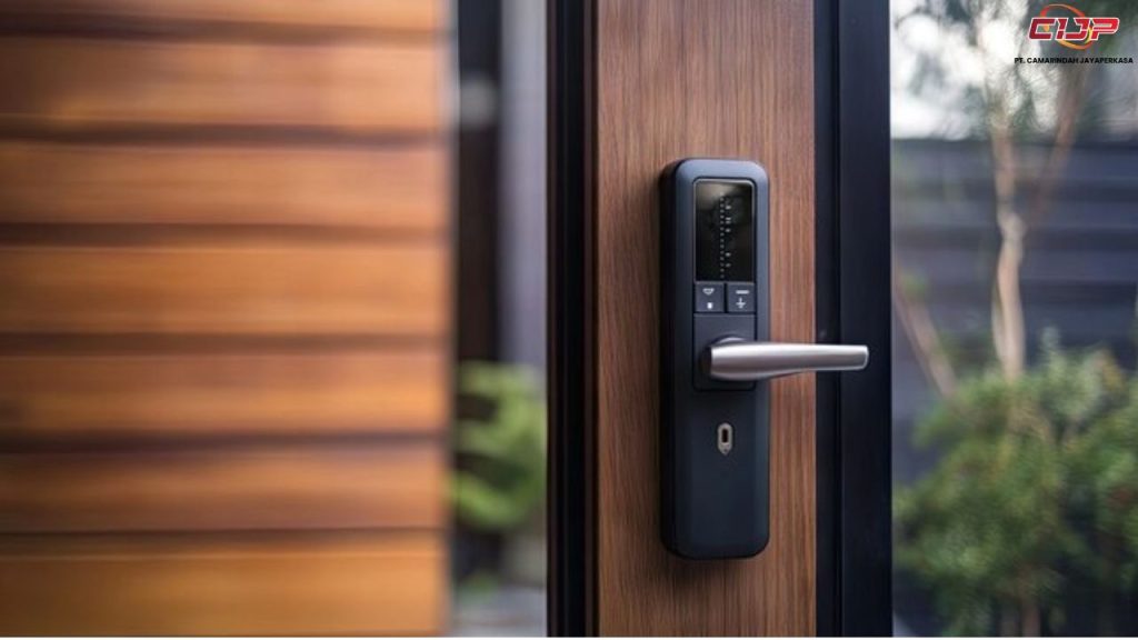 perangkat pintu smart lock