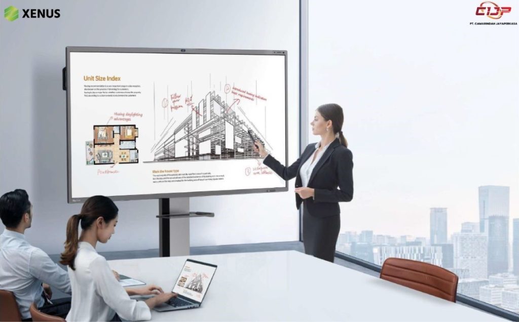 smart interactive flat panel display from xenus